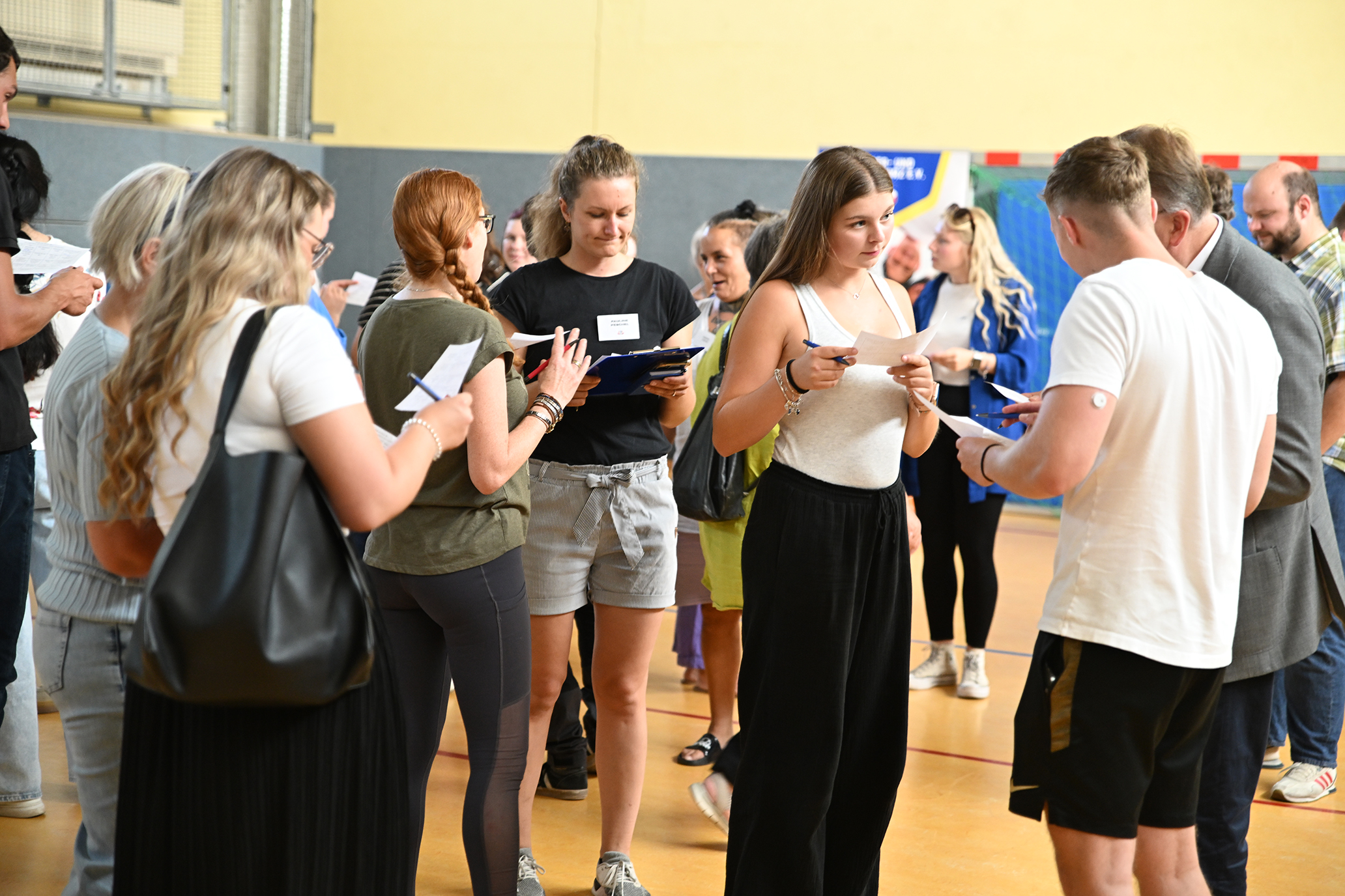 Vernetzung beim Ehrenamtsstammtisch