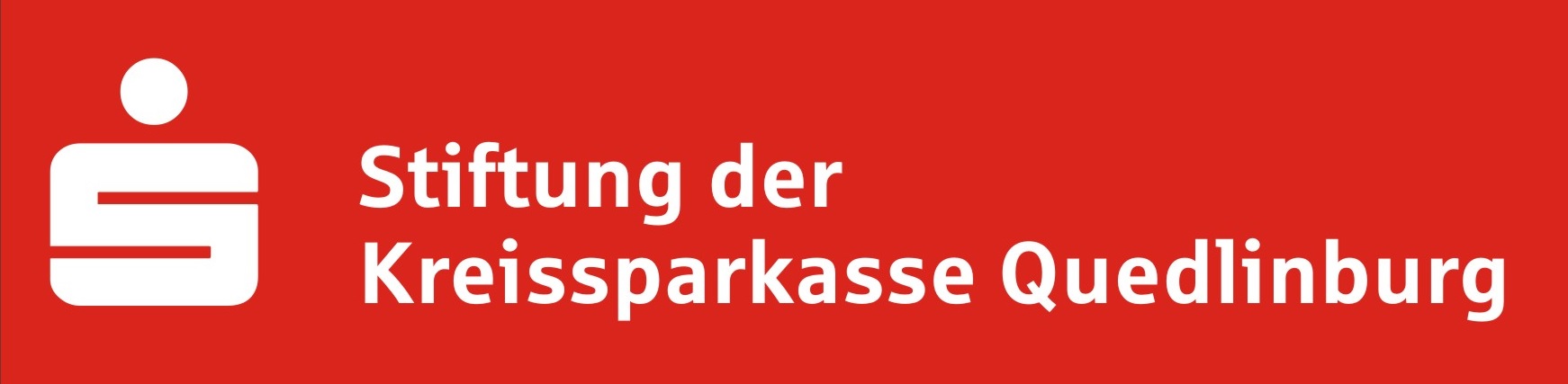logo stiftung ksk qlb weiß auf rot